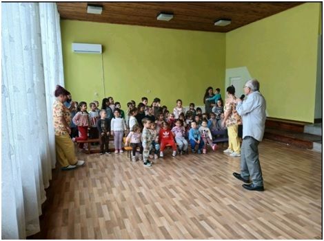 Имахме честта да посрещнем Хайгашод Агасян - ДГ Мечо Пух - Сливо поле